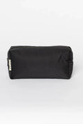 Schwarze wattierte Tasche