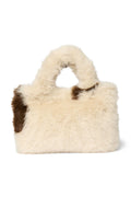 Holy Cow Faux Fur Mini Handtas