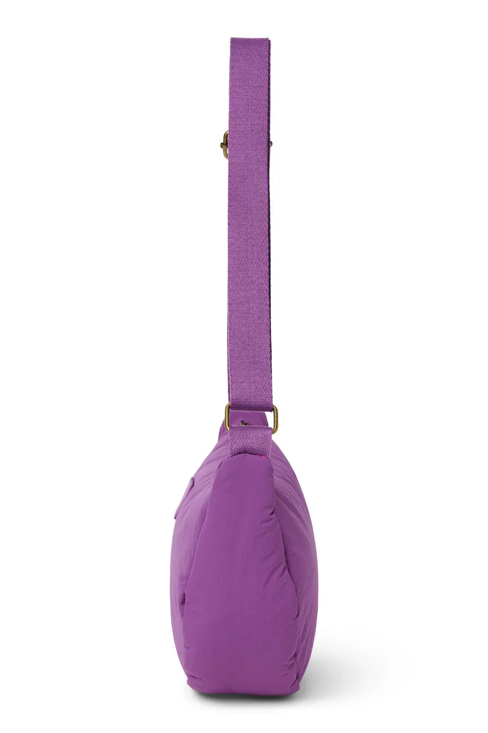 Buttergelbe strukturierte, gepolsterte Bauchtasche für Erwachsene