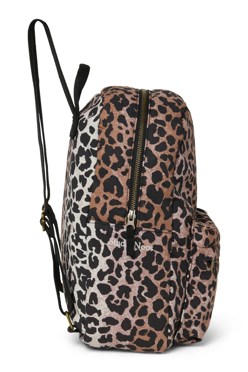 Hazel Leopard Midi-Rucksack aus weicher Baumwolle
