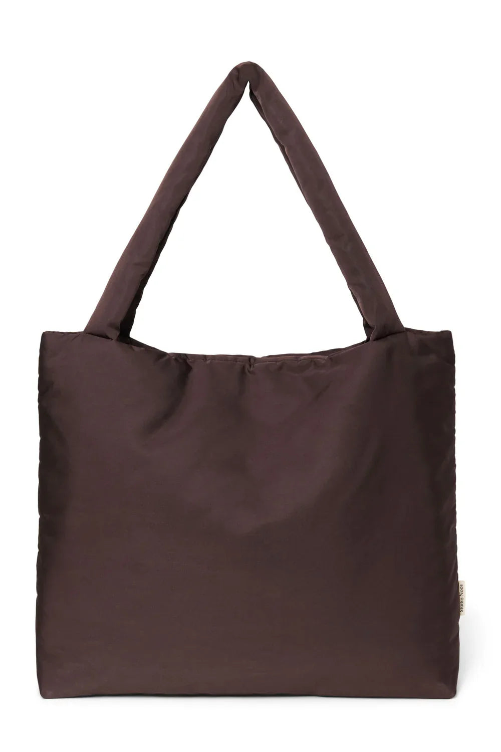 Brown Puffy Mom Bag