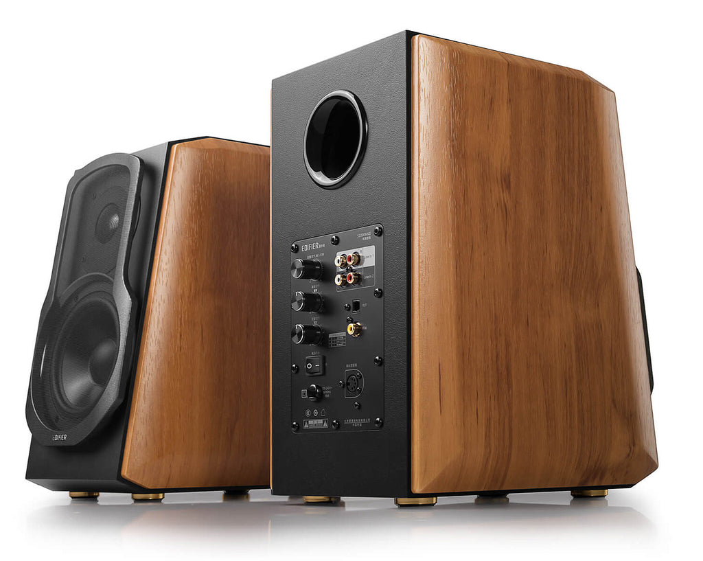 Edifier Walnut Top-Notch Bookshelf Speakers (Pair) - S1000MKII - image 6