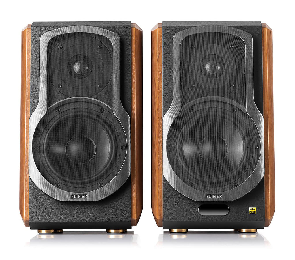 Edifier Walnut Top-Notch Bookshelf Speakers (Pair) - S1000MKII - image 2