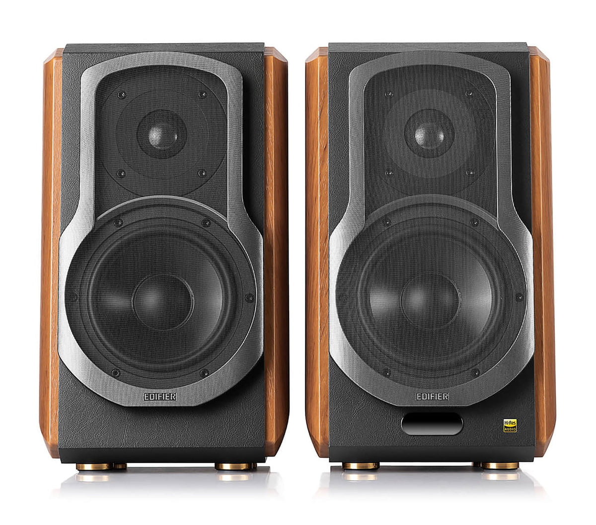 Edifier Walnut Top-Notch Bookshelf Speakers (Pair) - S1000MKII - image 2