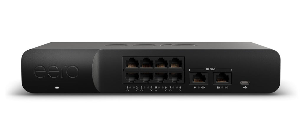 eero PoE Gateway 10 Ports for Mesh Networks in Black - U021121 - image 1