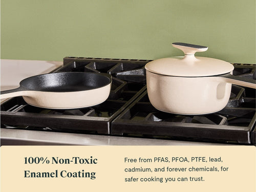 1.8 qt Enameled Cast Iron Mini Sauce Pan - image 2