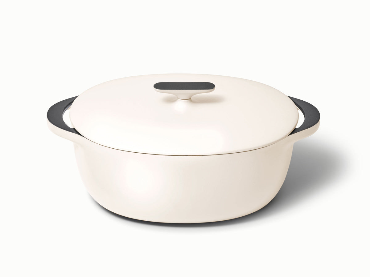 8 qt Enameled Cast Iron Oval Dutch Oven - image 1