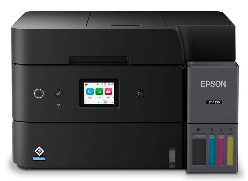 Epson EcoTank ET-4950 Wireless All-in-One Color Supertank Printer in Black - C11CL40201 - image 6