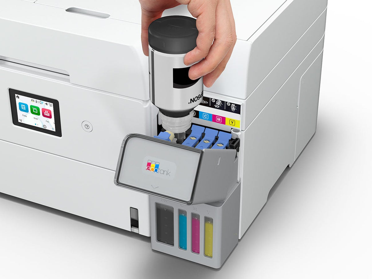 Epson EcoTank ET-4950 Wireless All-in-One Color Supertank Printer in White - C11CL40202 - image 5