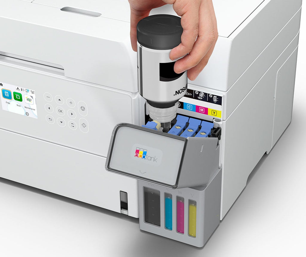Epson EcoTank ET-3950 Wireless All-in-One Color Supertank Printer in White - C11CL43201 - image 5