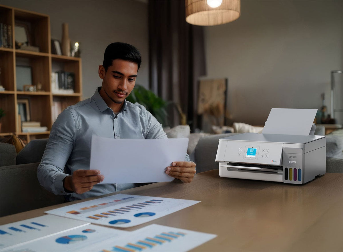 Epson EcoTank ET-2900 Wireless All-in-One Color Supertank Printer in White - C11CL63202 - image 6