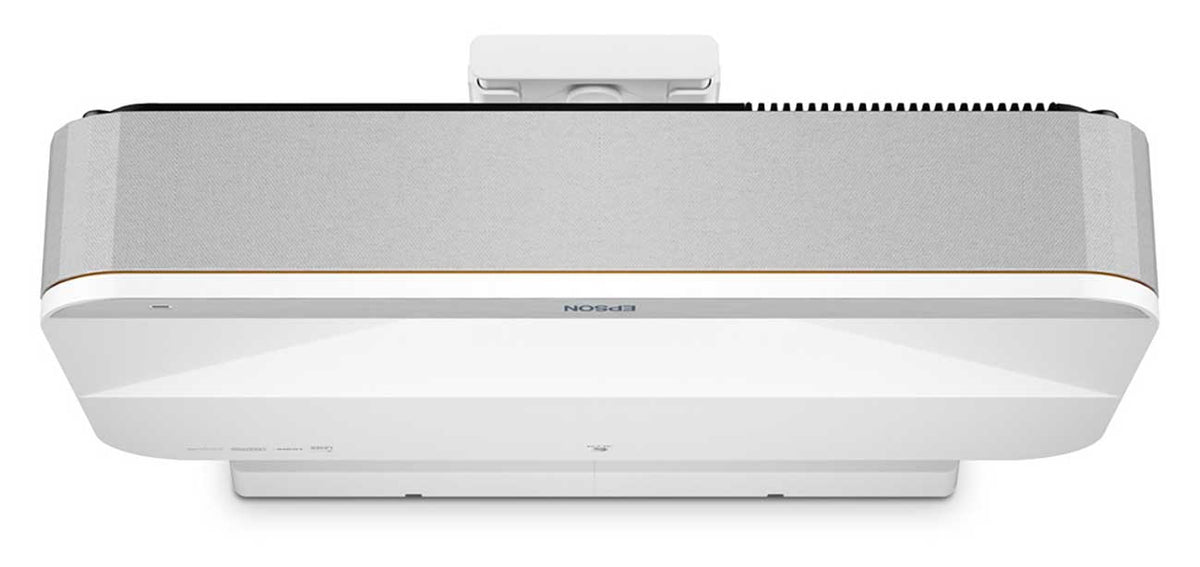 Epson QS100 4K PRO-UHD HDR 3LCD Ultra Short Throw Laser Projector in White - V11HB49020 - image 5
