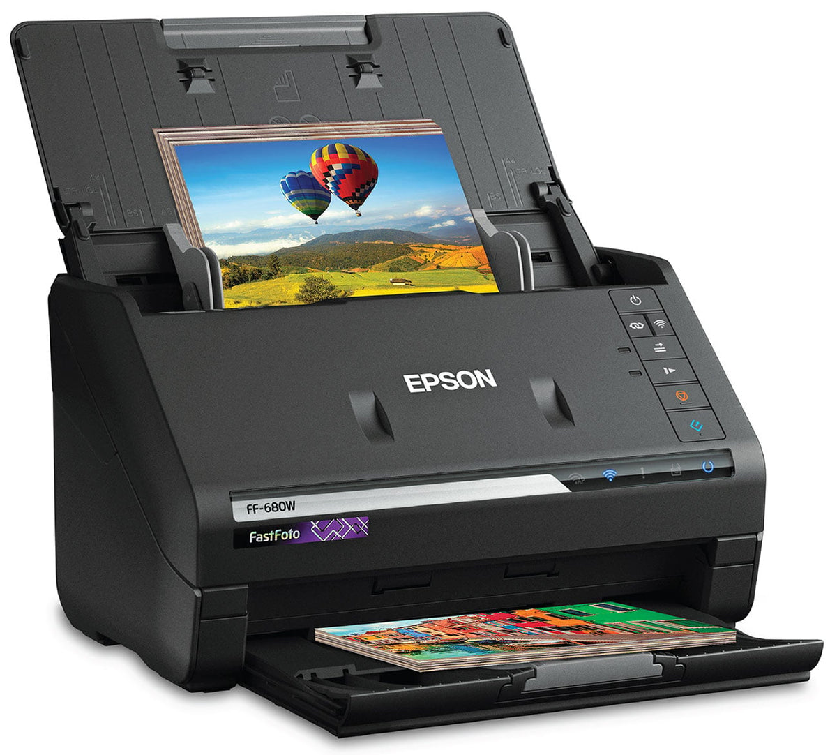 Epson FastFoto FF-680W Wireless High-speed Photo Scanning System in Black - B11B237201 - image 1