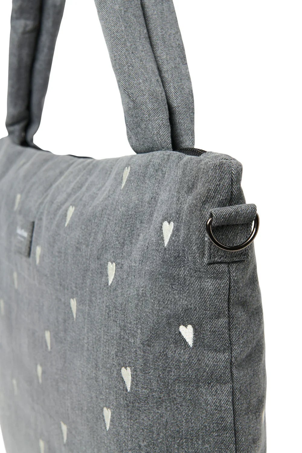Grijze denim luiertas