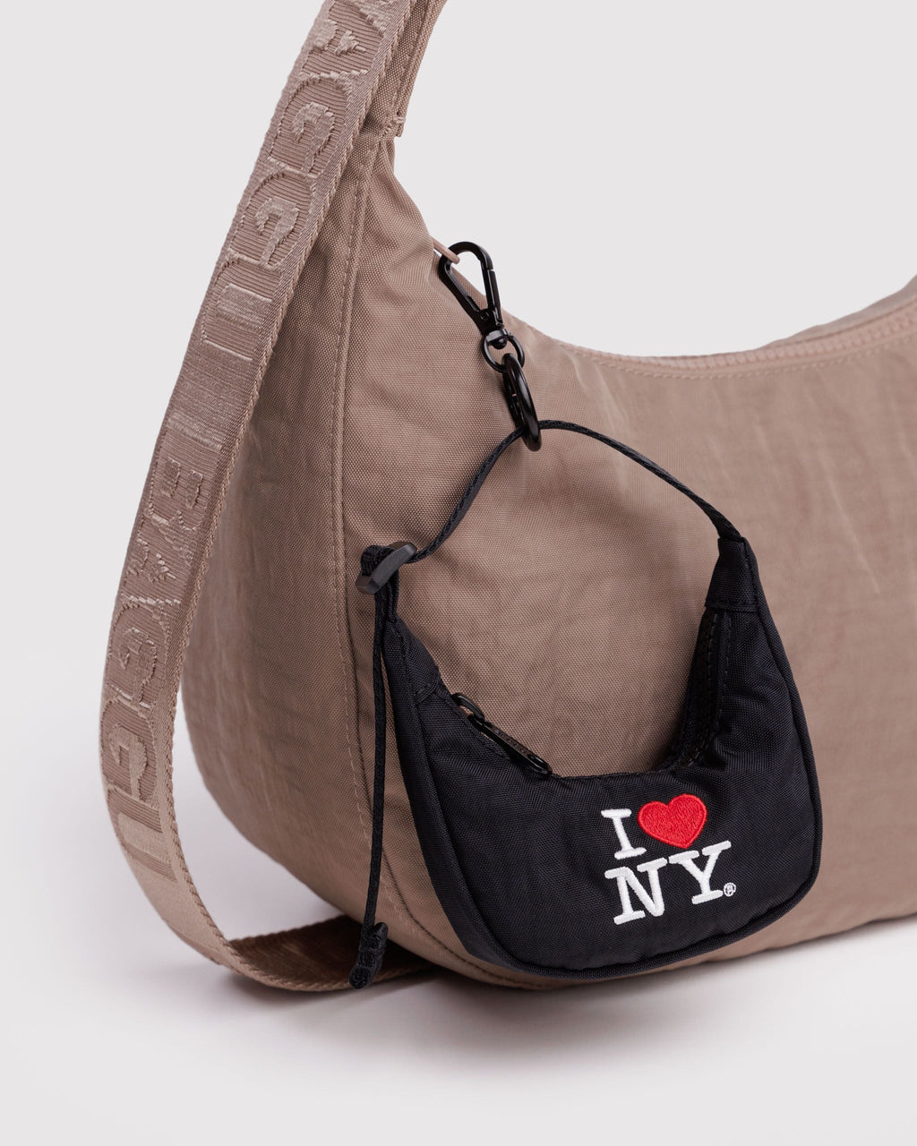 Crescent Bag Charm - I Love NY - image 2