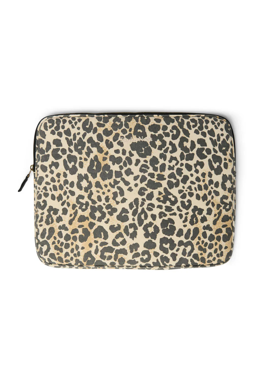 Leopard Laptop-Hülle aus weicher Baumwolle, 15 Zoll