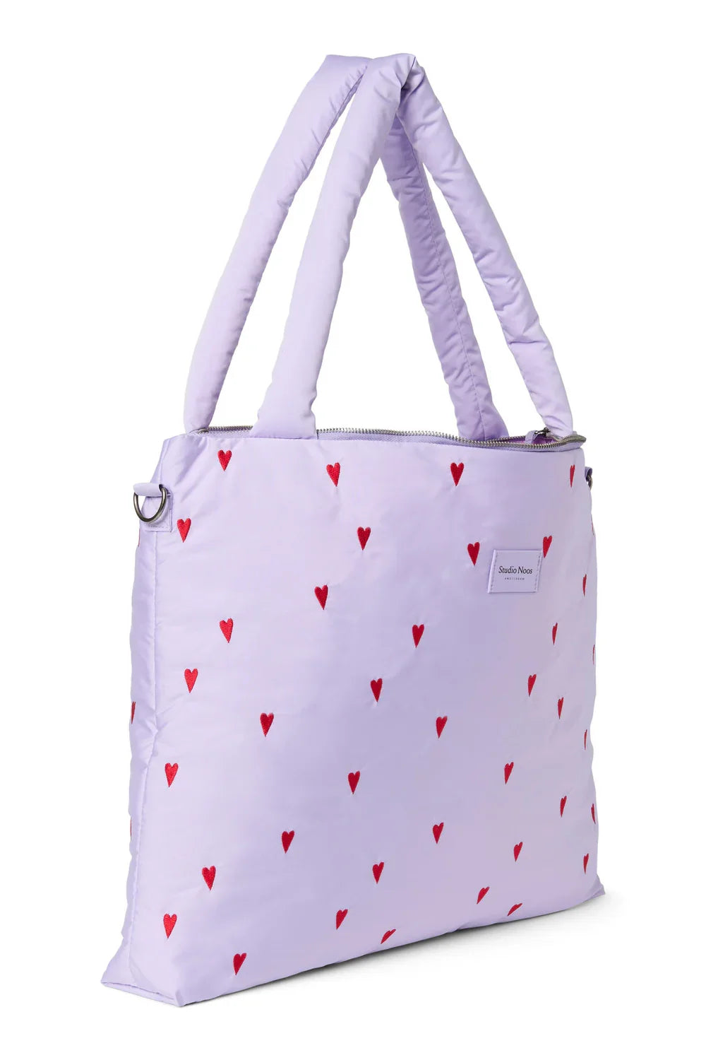 Hellblaue Herzen Flauschige Wickeltasche
