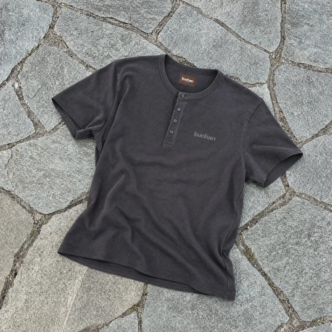 Henley T-Shirt - Black