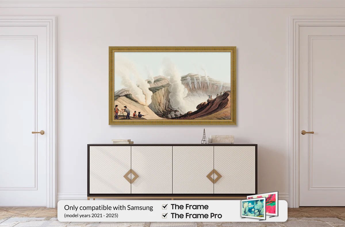 Frame My TV Samsung The Frame 55" Slim Frame In Empire Gold - FRM-SF-P6251-55-2021 - image 3