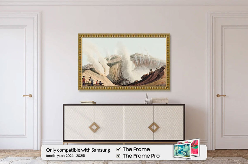 Frame My TV Samsung The Frame 75" Slim Frame In Empire Gold - FRM-SF-P6251-75-2021 - image 3