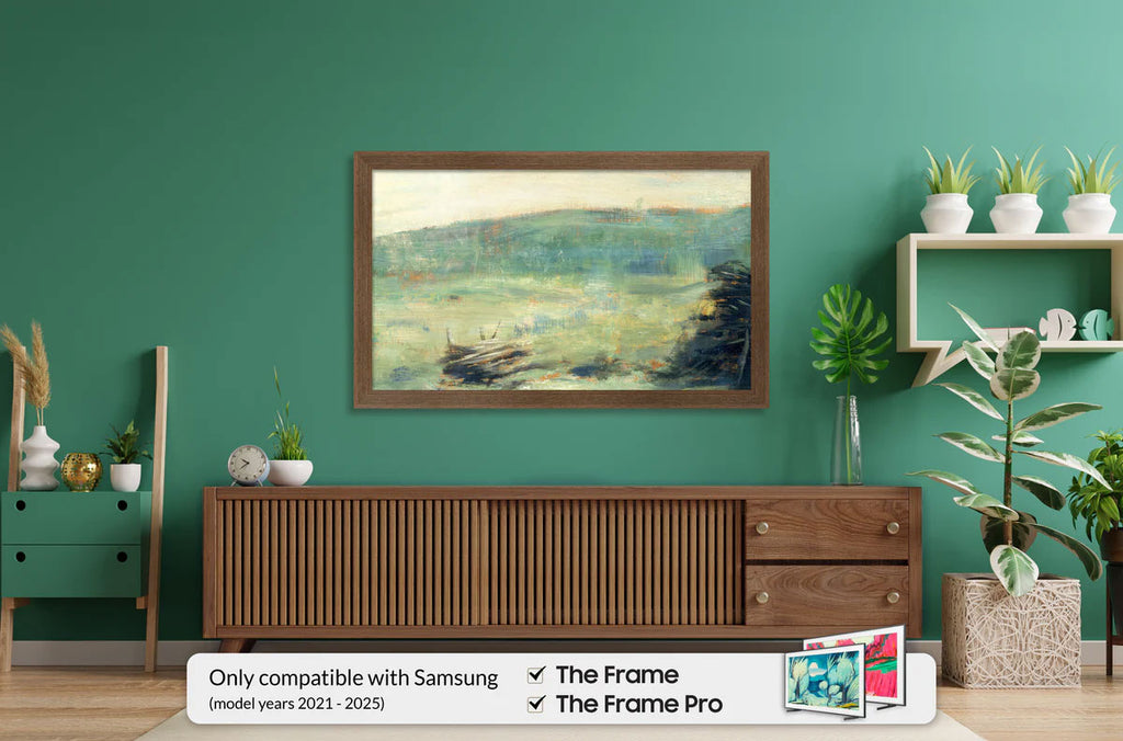 Frame My TV Samsung The Frame 65" Slim Frame In Museum Walnut - FRM-SF-P6033-65-2021 - image 3