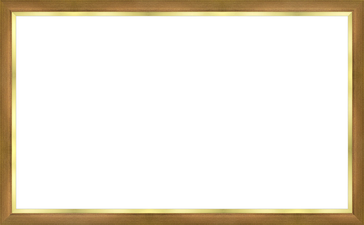 Frame My TV Samsung The Frame 50" Slim Frame In Modern Gold Leaf - FRM-SF-P6142-50-2021 - image 4