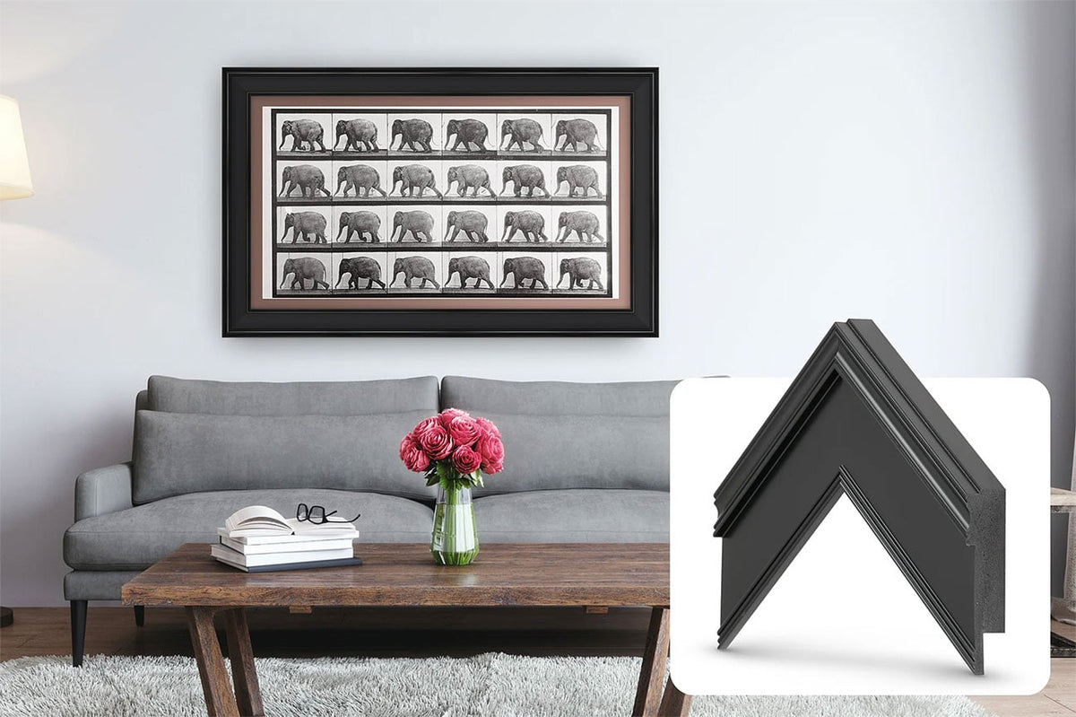 Frame My TV Samsung The Frame  85" Premiere Frame In Black - FRM-SF-D5182-85 - image 8
