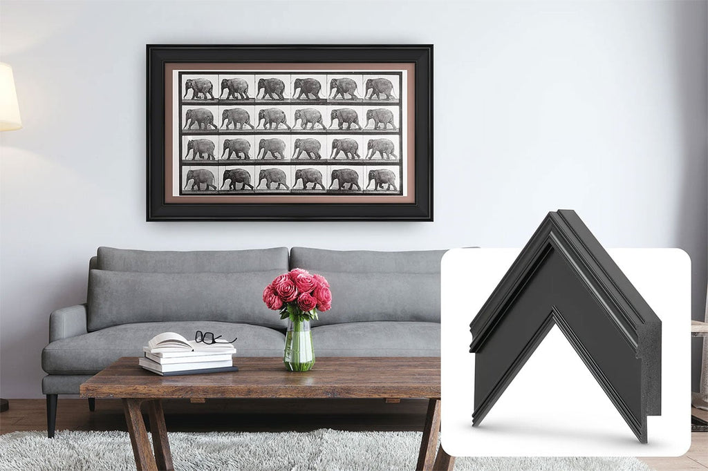 Frame My TV Samsung The Frame  55" Premiere Frame In Black - FRM-SF-D5182-55 - image 8