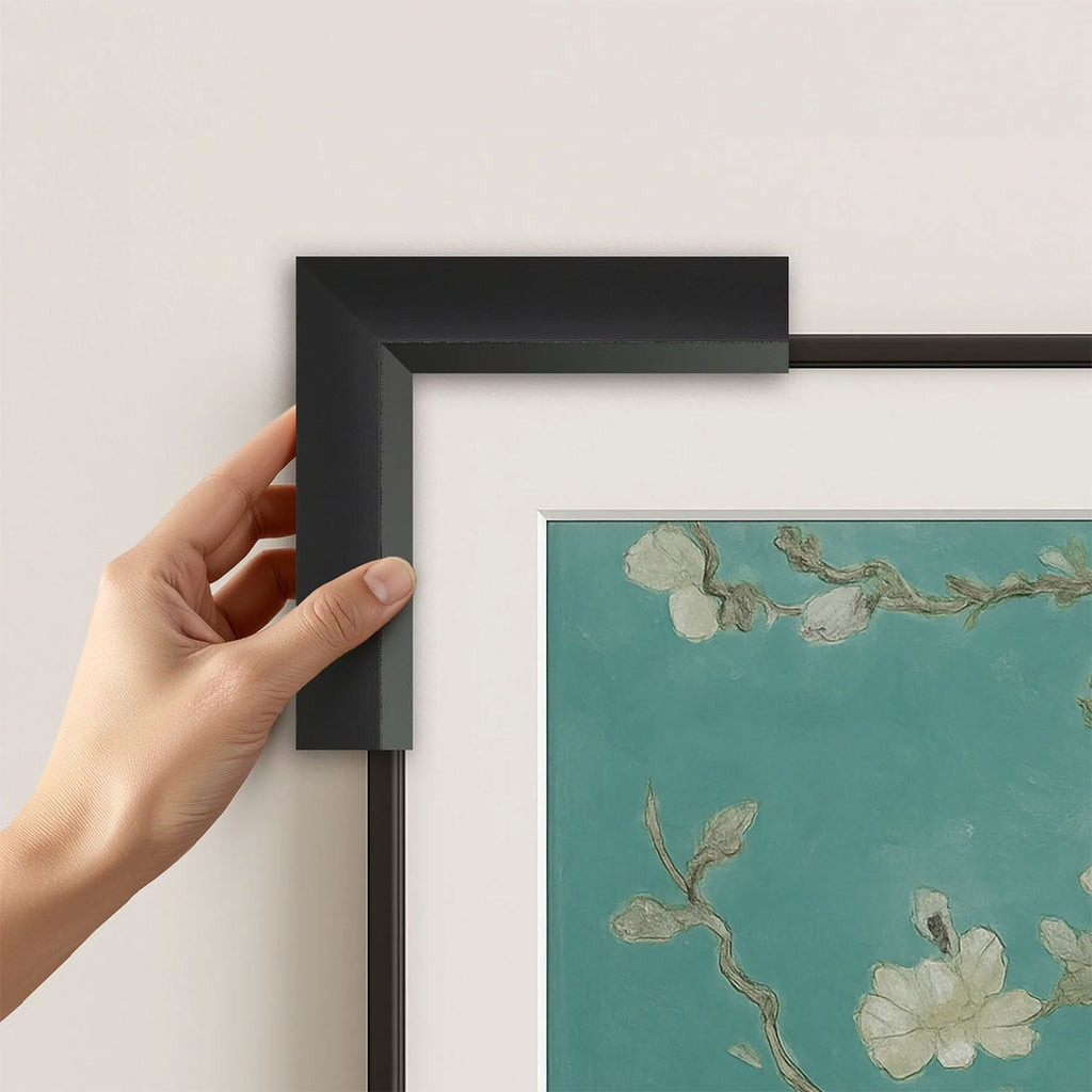 Frame My TV Samsung The Frame 55" Slim Frame In Modern Tuxedo Black - FRM-SF-P6144-55-2021 - image 4
