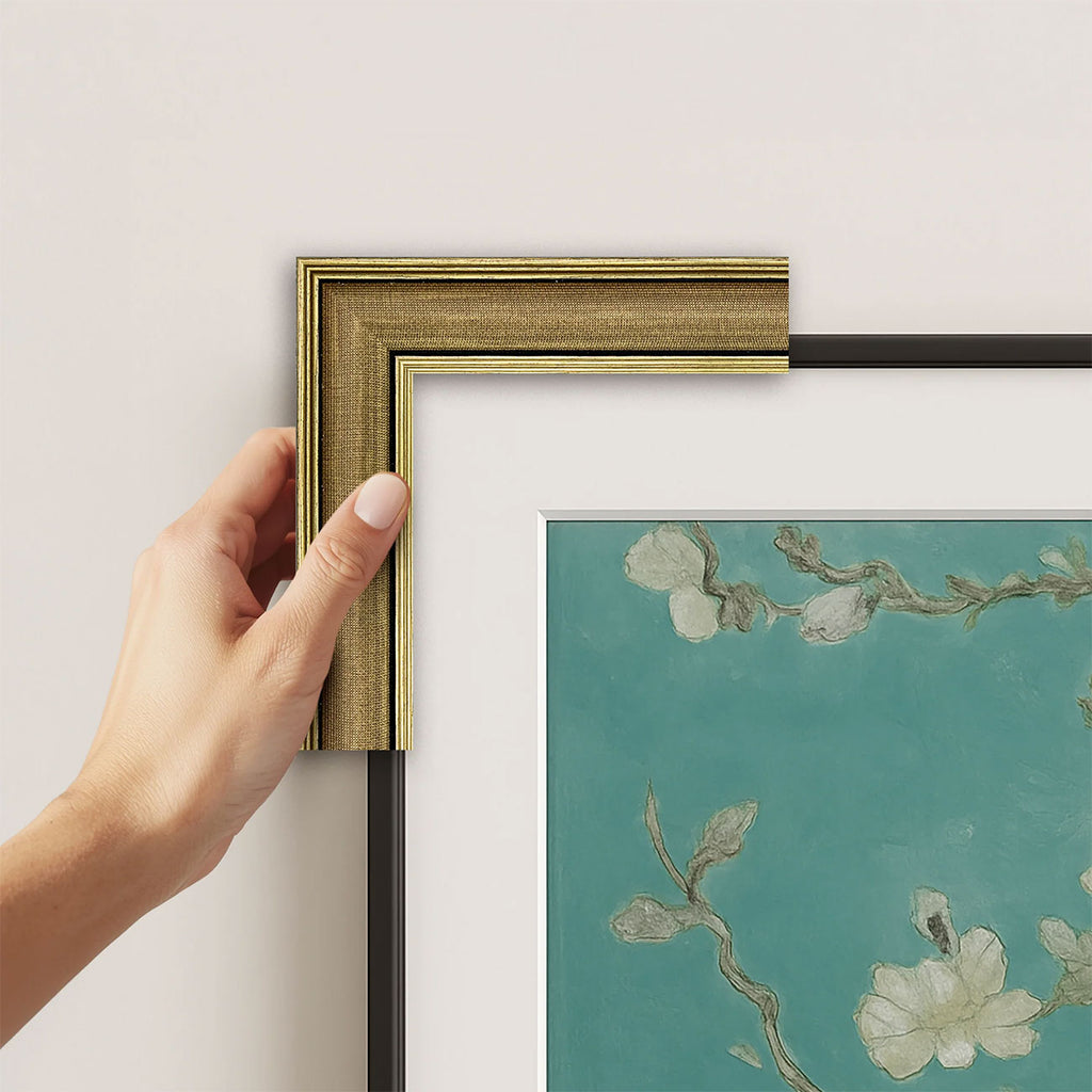 Frame My TV Samsung The Frame 32" Premiere Slim Frame In Industrial Brass - FRM-SF-P6362-32-2021 - image 4