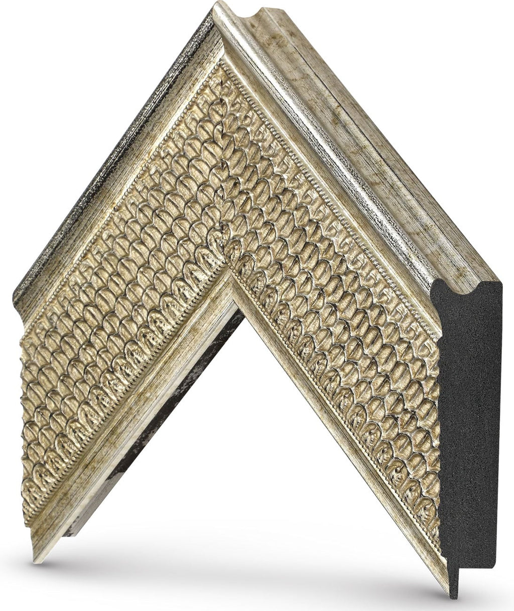 Frame My TV Samsung The Frame 75" Frame In Gatsby Silver - FRM-SF-P5212-75-2021 - image 1