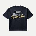 From Europe With Love T-Shirt - Navy