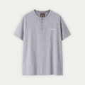 Henley T-Shirt - Grey