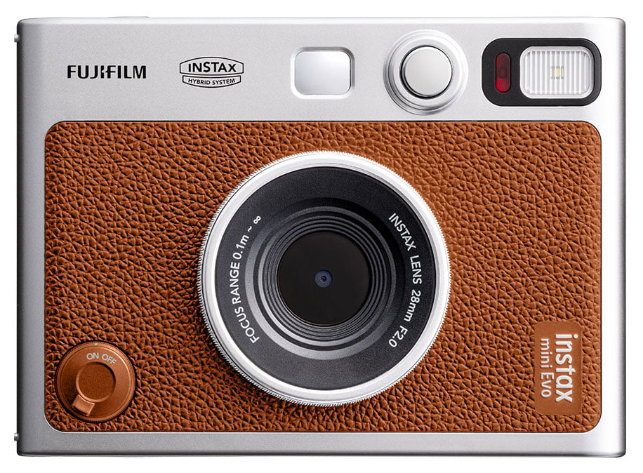 Fujifilm Instax Mini Evo Brown Instant Film Camera - 16812534 & PRO69362 - image 1