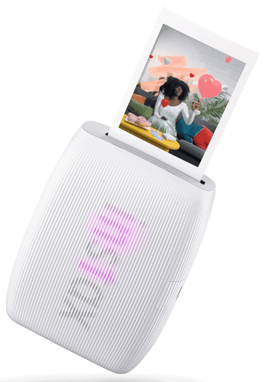 Fujifilm instax mini Link 3 Smartphone Printer in Clay White - 16832194 & PRO80543 - image 2