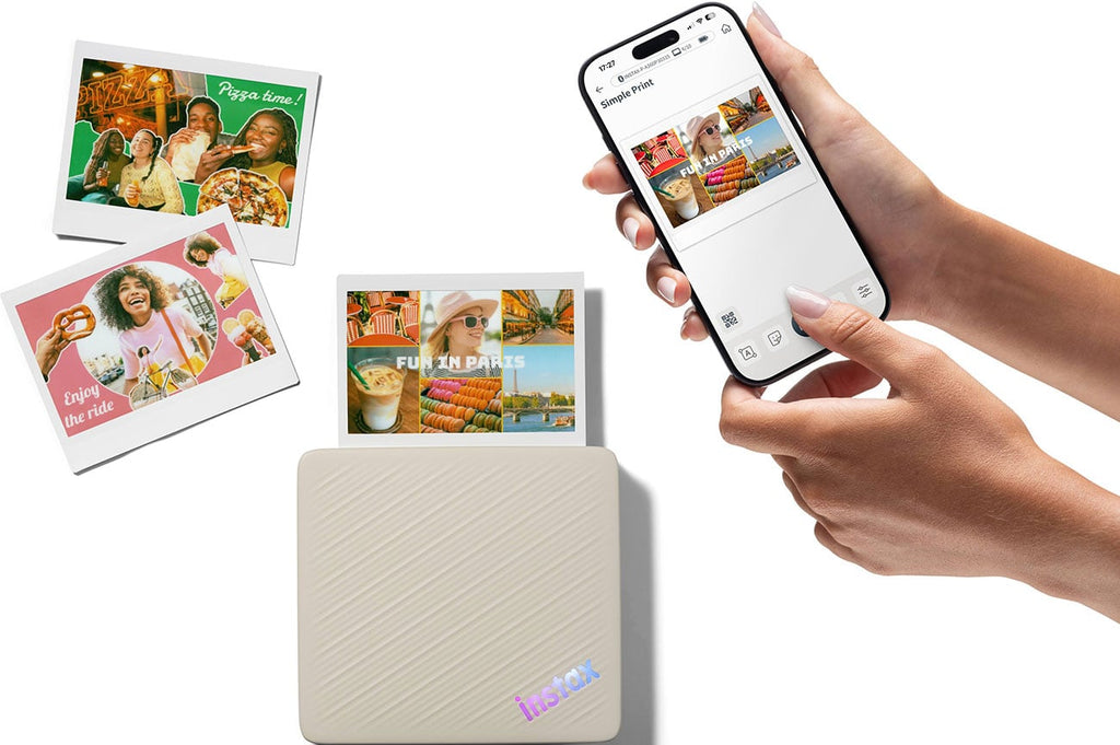 Fujifilm instax Link WIDE 2 Smartphone Printer in Duo Beige - 16982638 & 16541 - image 6
