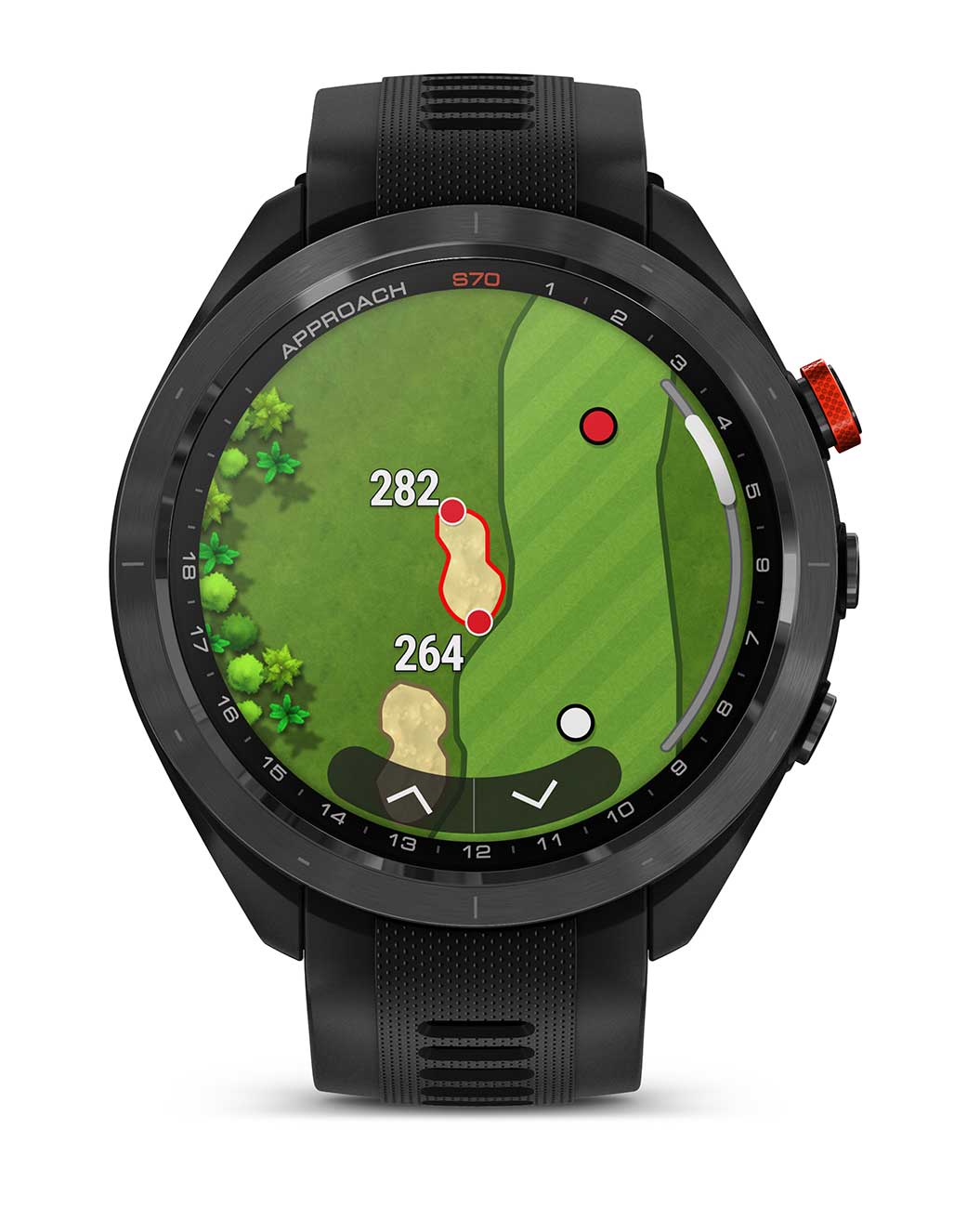 Garmin Approach S70 Black Silicone Band Smartwatch, 47mm - 010-02746-02 - image 4