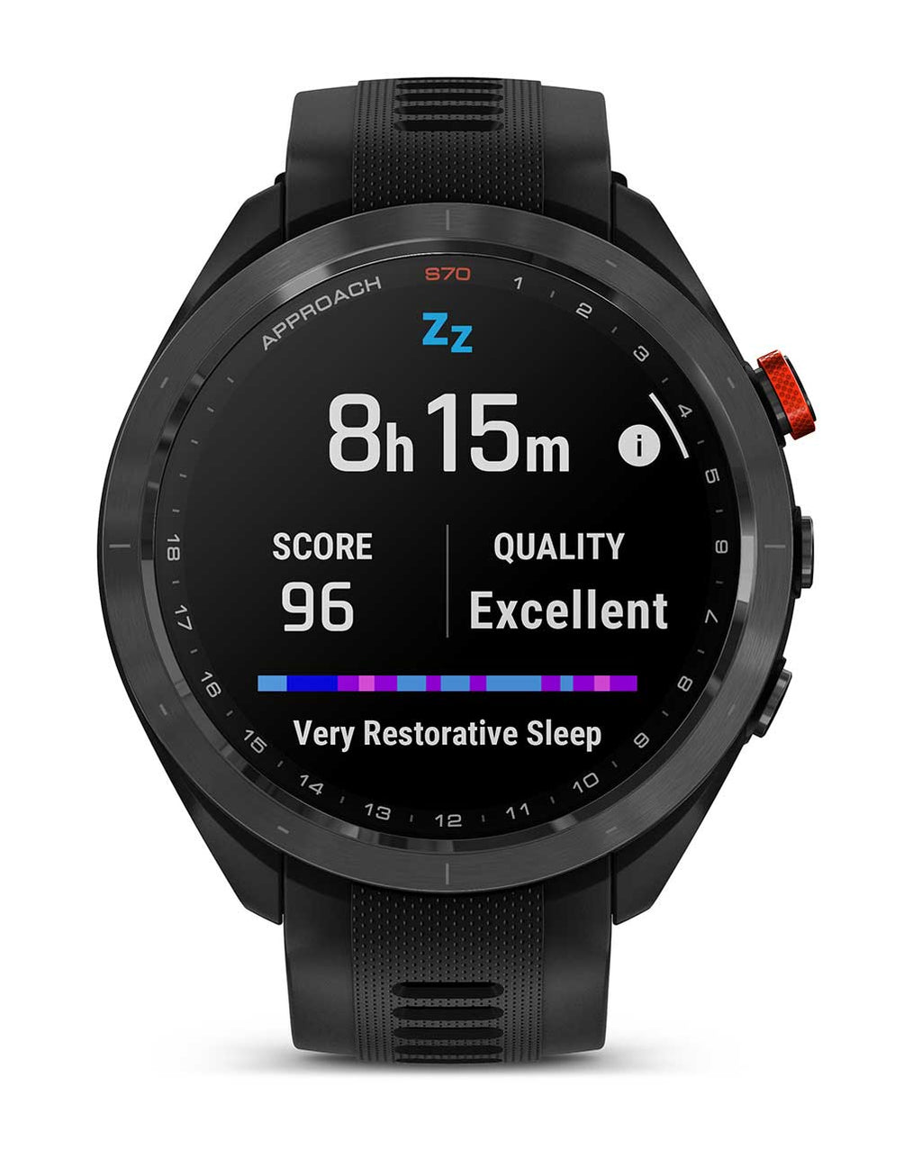Garmin Approach S70 Black Silicone Band Smartwatch, 47mm - 010-02746-02 - image 9