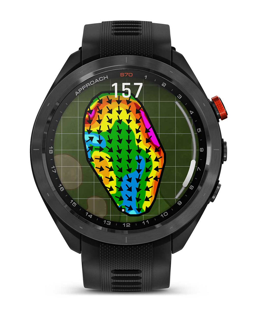 Garmin Approach S70 Black Silicone Band Smartwatch, 47mm - 010-02746-02 - image 7