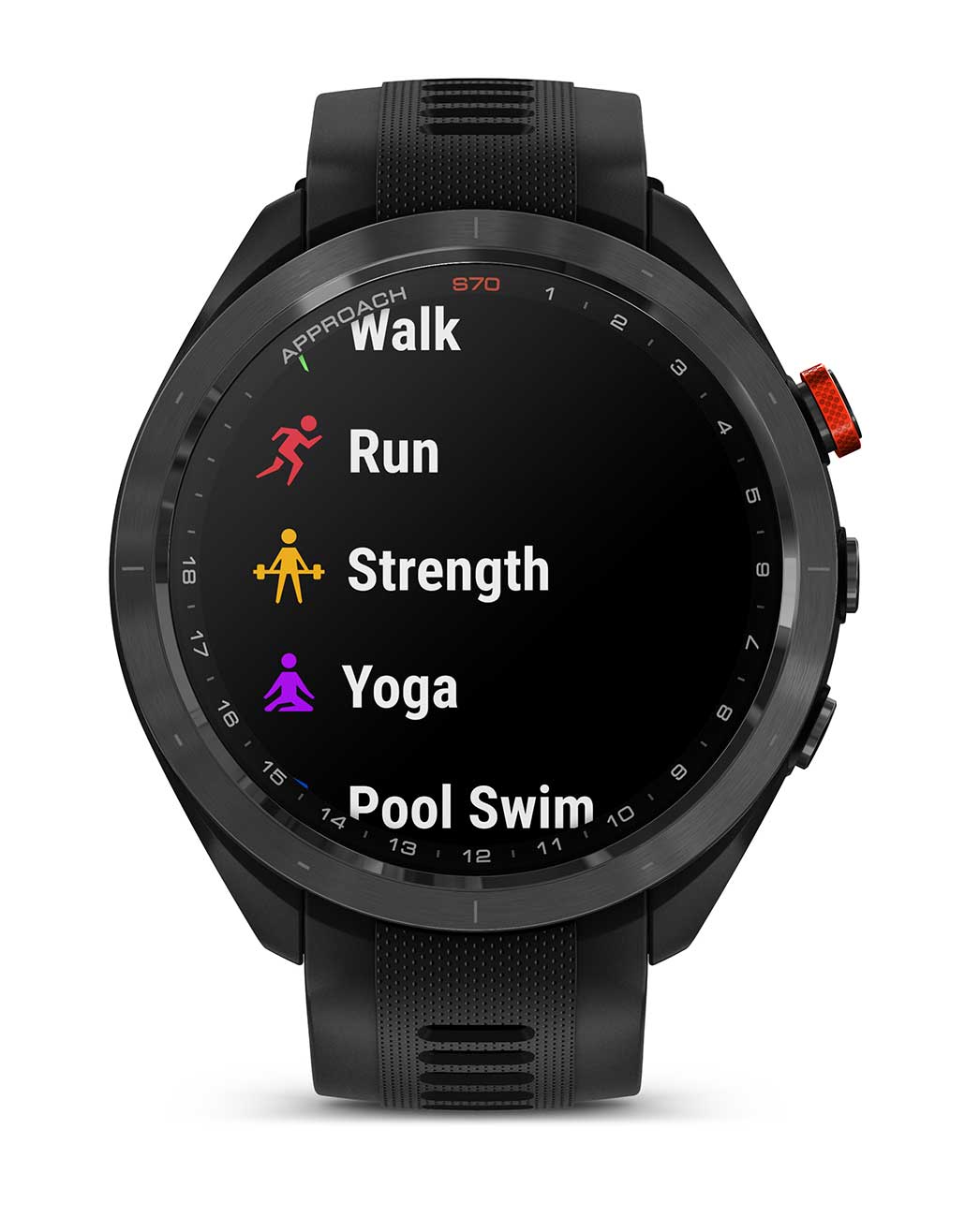 Garmin Approach S70 Black Silicone Band Smartwatch, 47mm - 010-02746-02 - image 10