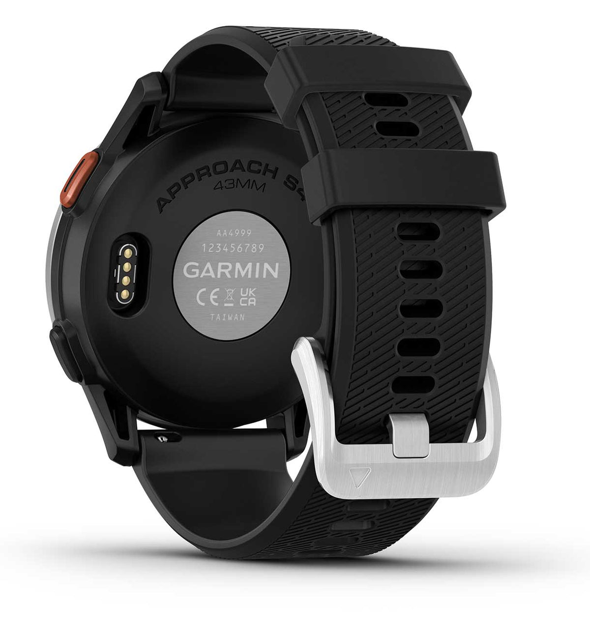 Garmin Approach S44 43mm Golf Smartwatch, Silver Aluminum with Black Silicone Band - 010-03009-00 - image 11