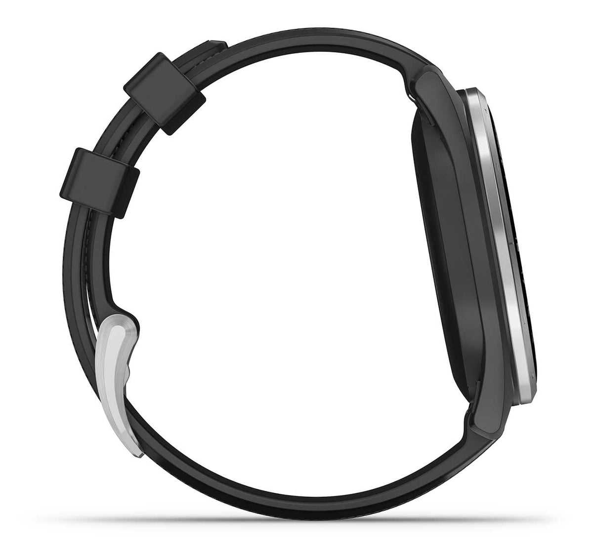Garmin Approach S44 43mm Golf Smartwatch, Silver Aluminum with Black Silicone Band - 010-03009-00 - image 9