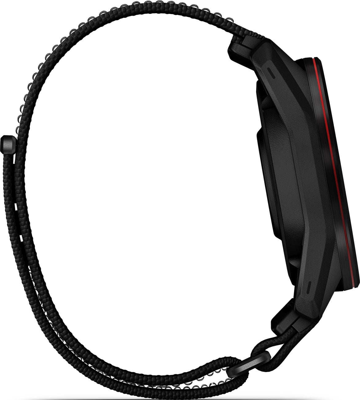 Garmin Approach S72 GPS Smartwatch 47mm in Carbon Gray/Red DLC Titanium Bezel with Black ComfortFit Fabri - image 7