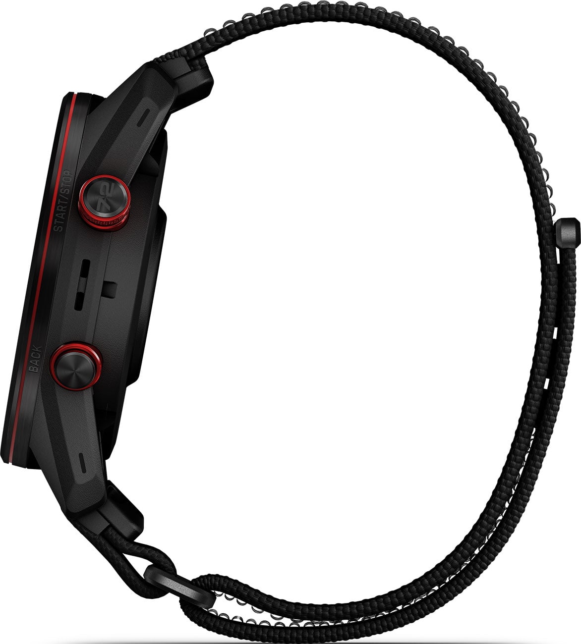 Garmin Approach S72 GPS Smartwatch 47mm in Carbon Gray/Red DLC Titanium Bezel with Black ComfortFit Fabri - image 6