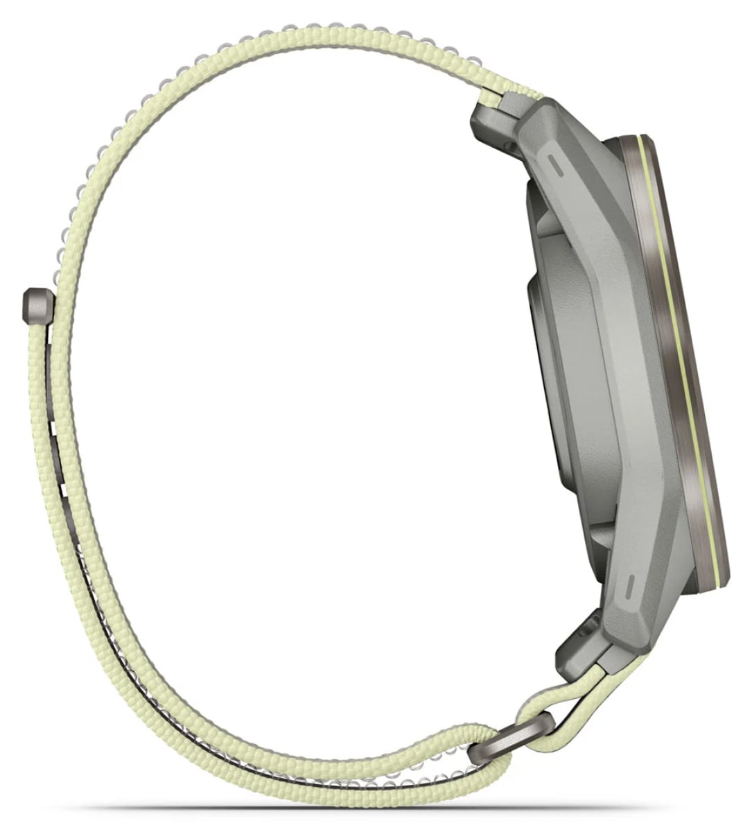 Garmin Approach S72 GPS Smartwatch 47mm in Silver/Citron Titanium Bezel with Fog Gray/Citron ComfortFit F - image 5