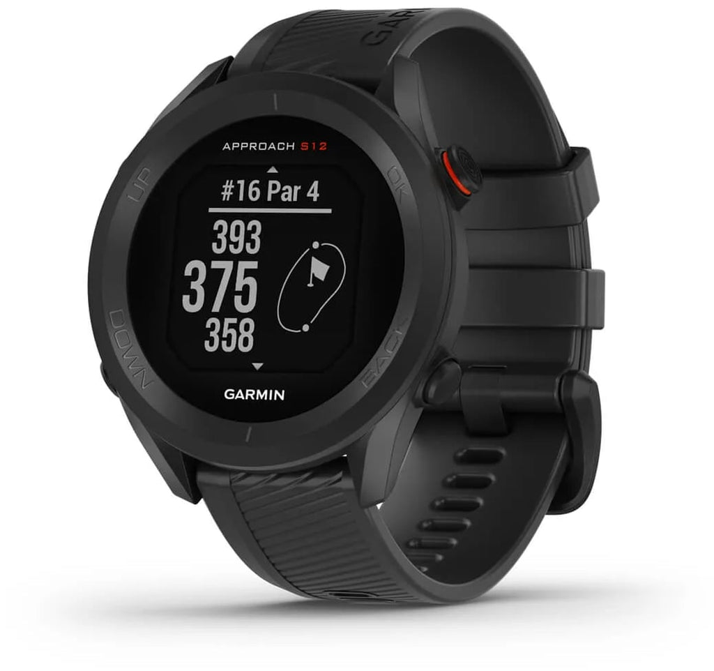 Garmin Black Approach S12 Golf Watch - 010-02472-00 - image 1