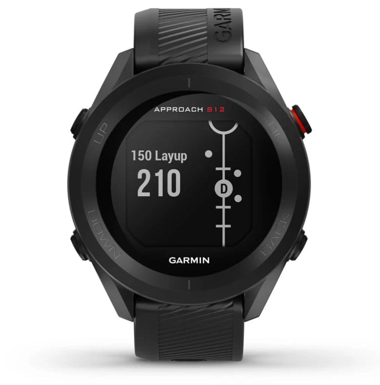 Garmin Black Approach S12 Golf Watch - 010-02472-00 - image 2