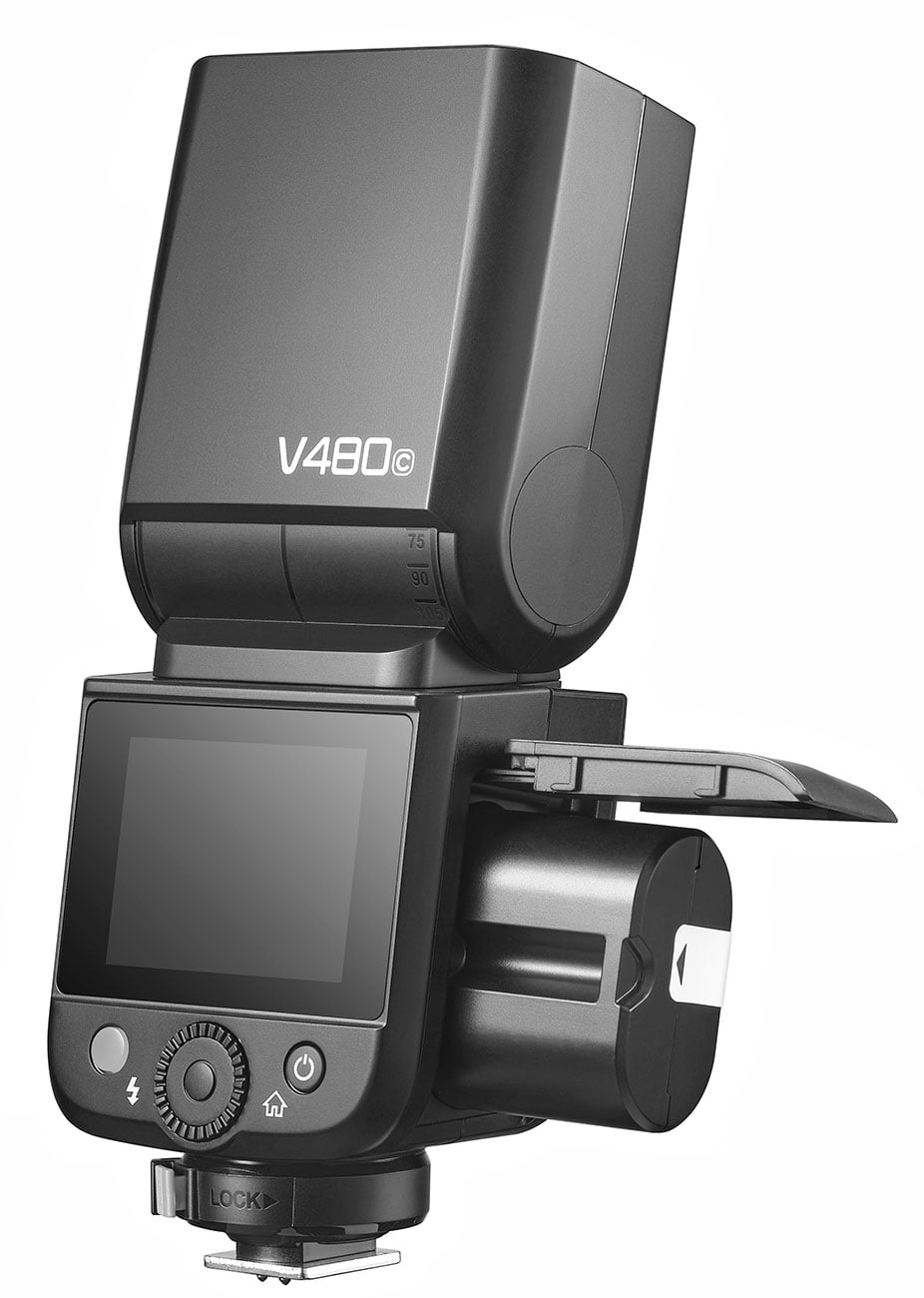 Godox V480 E-TTL and E-TTL II Camera Flash For Canon Cameras - V480C - image 4