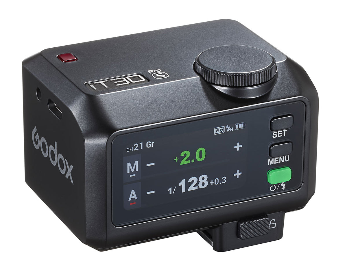 Godox iT30Pro Mini Camera Flash For Sony Cameras - IT30PRO-S-BLK - image 2