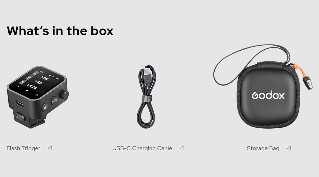 Godox Wireless Flash Trigger TTL for Canon EOS Cameras - X3C - image 2
